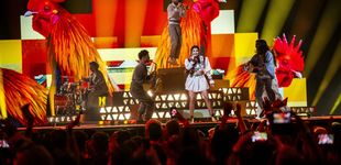 Post de La surrealista reacción de los invitados a Eurovisión al ver la actuación de Ladaniva, los representantes de Armenia