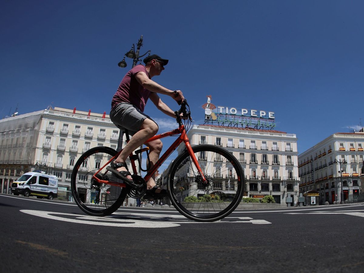 Subdividir colgar empezar El uso de la bici se dispara en España tras el covid, pero no todas las  ciudades están listas