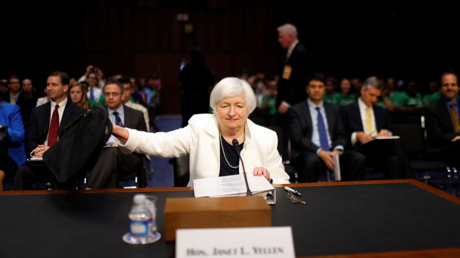 Foto:  Janet Yellen, presidenta de la Fed