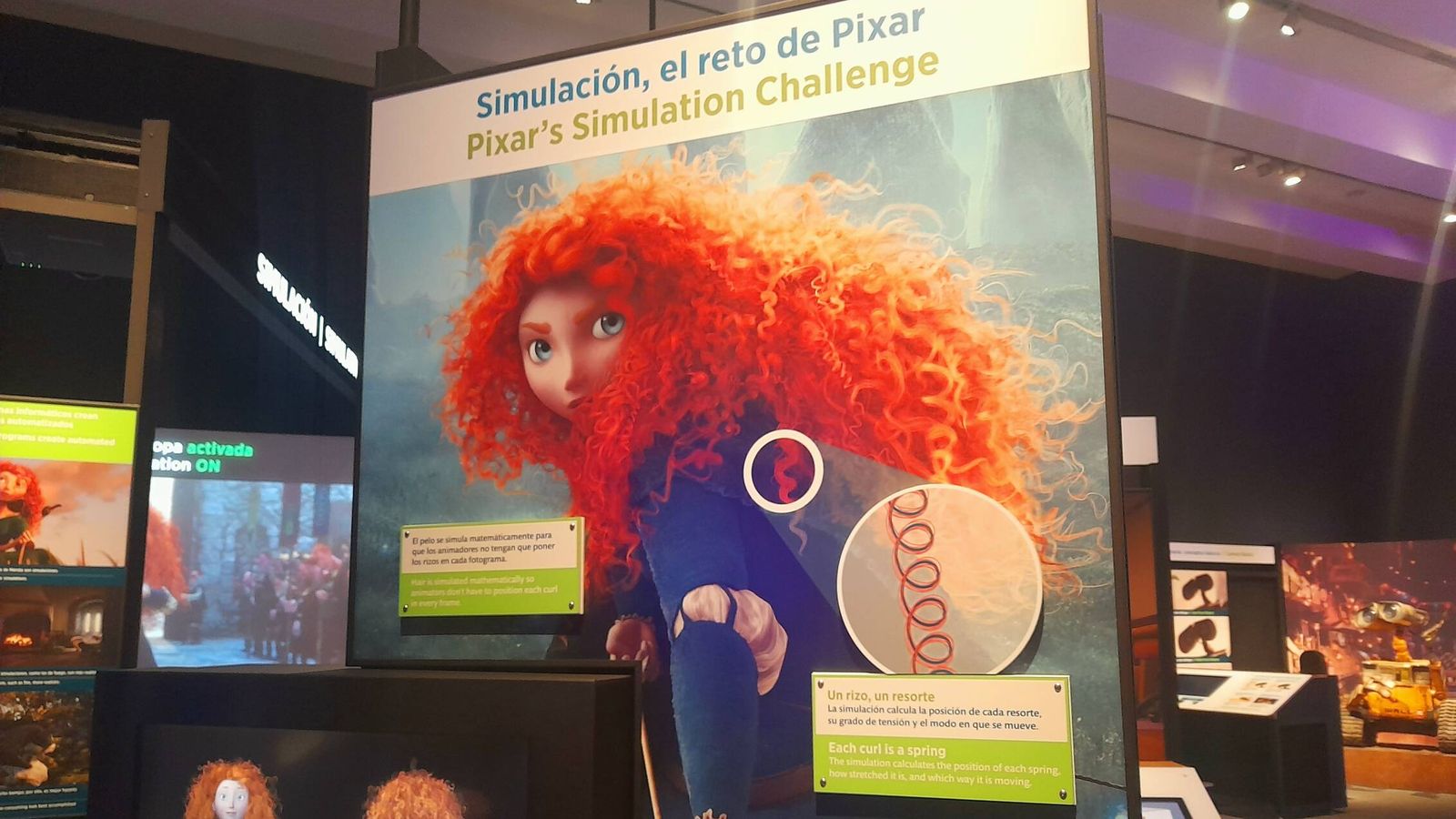 El cabello de Mérida, protagonista de 'Brave', tiene ciento once mil pelos que se mueven de una forma diferente en función de cada escena. (A.N)