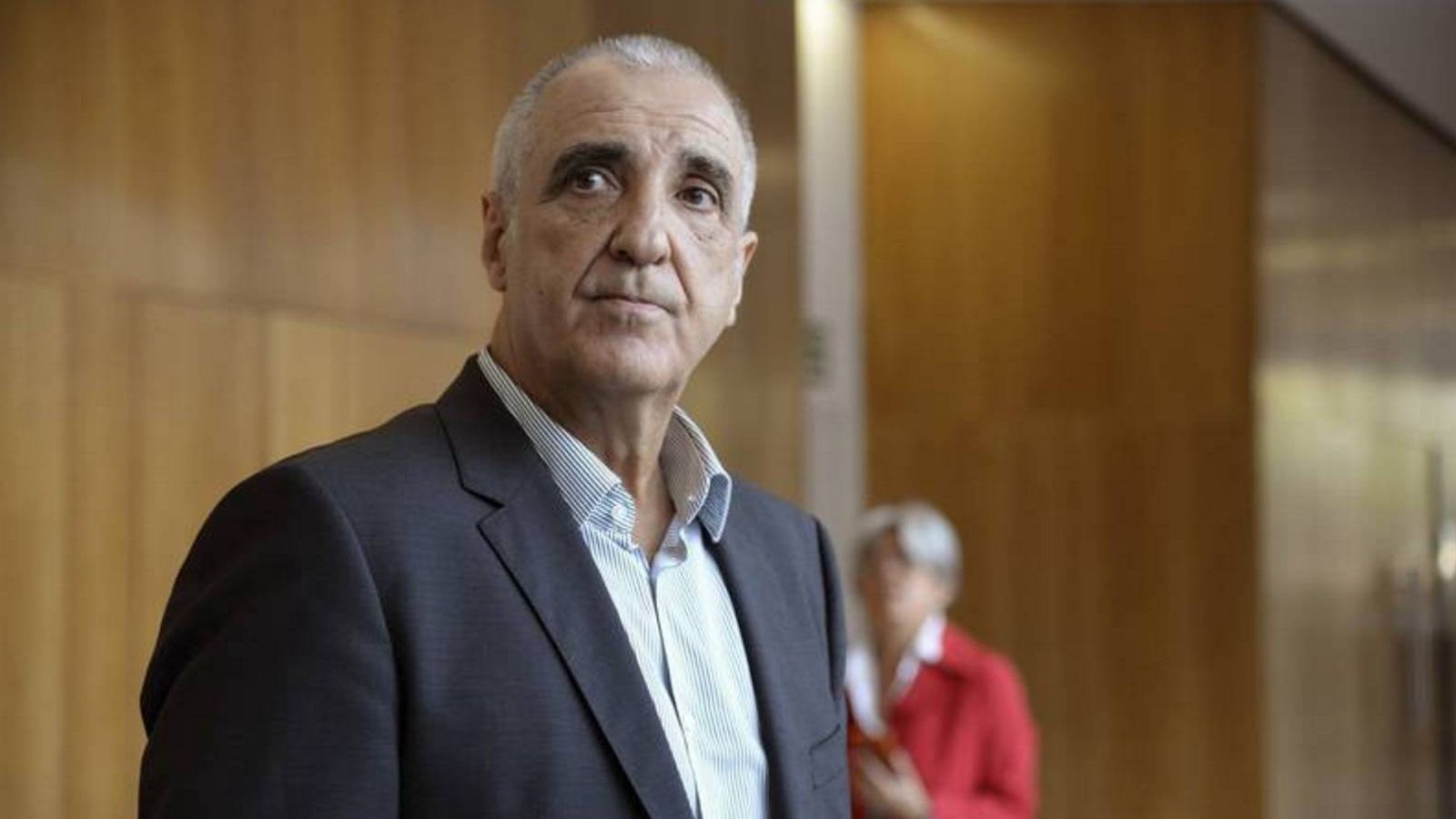 Foto: El empresario Victorino Alonso en su comparecencia en el Juzgado de la Penal de Huesca. (EFE)