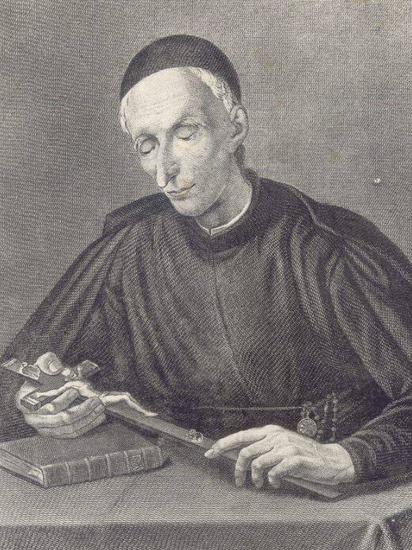 Retrato de San José de Pignatelli, restaurador de la Compañía de Jesús. (C.C.)