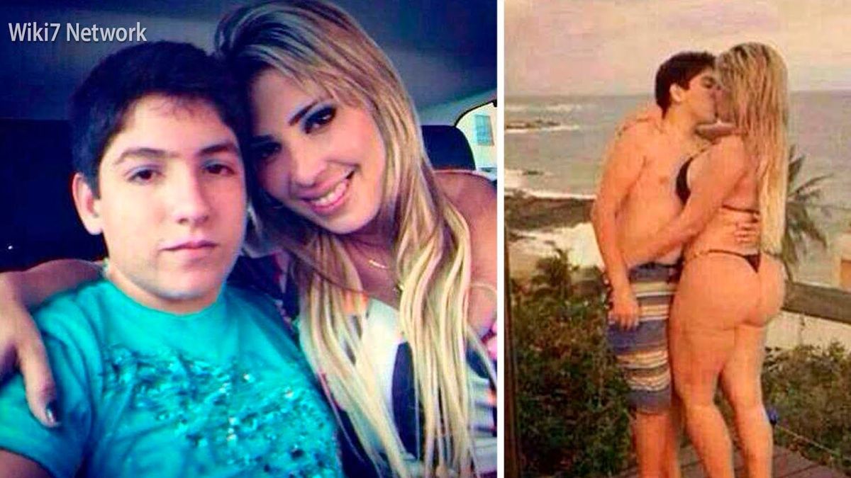 Conmoción en Brasil: una modelo de 30 años sale con un niño de 13