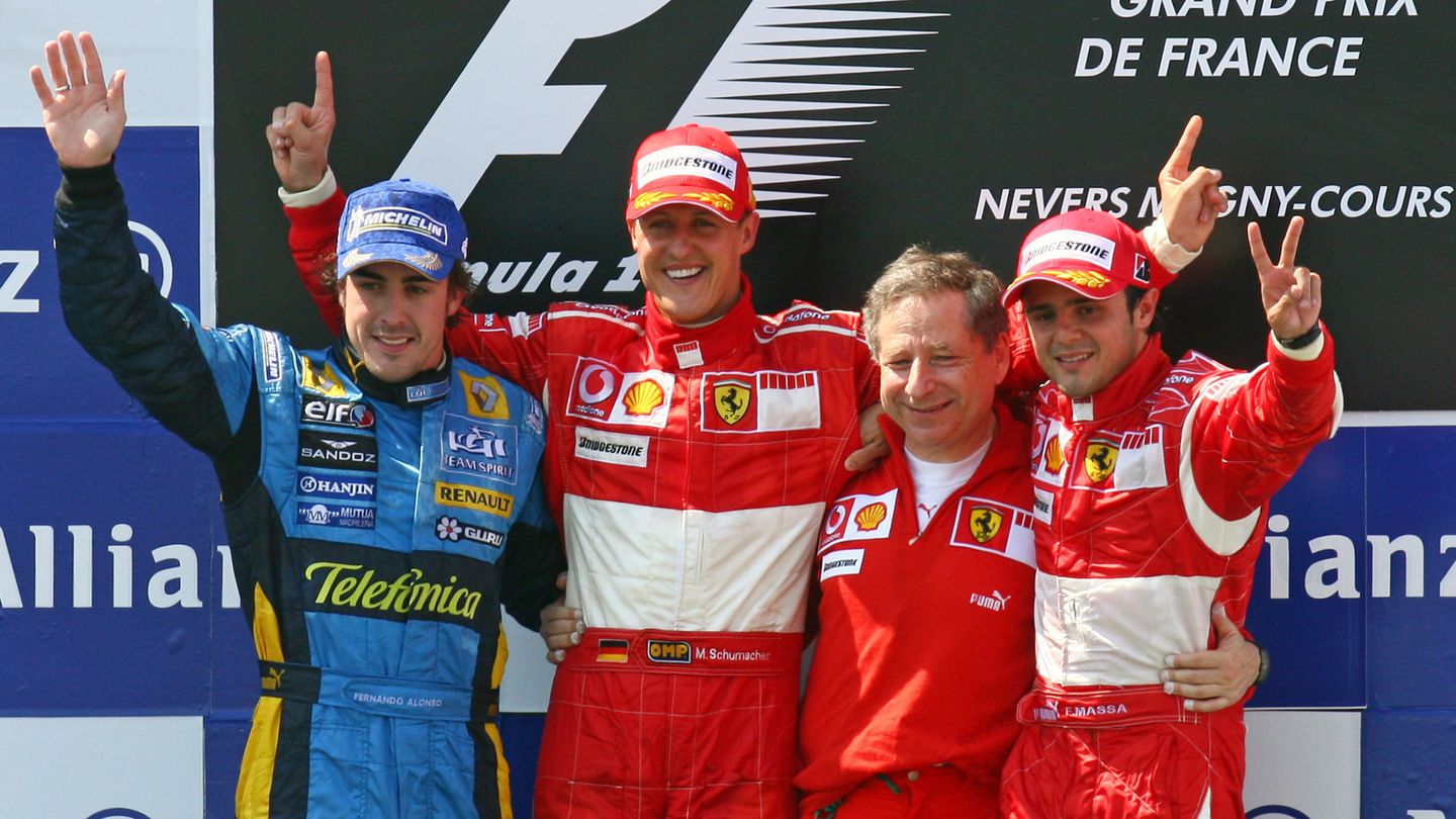 Todt y Schumacher fueron artífices de la época más gloriosa de Ferrari. (Reuters/Michael Mann)