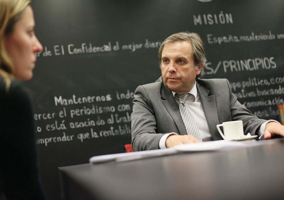 Foto: Antonio Miguel Carmona, candidato a la alcaldía de Madrid. (Enrique Villarino)