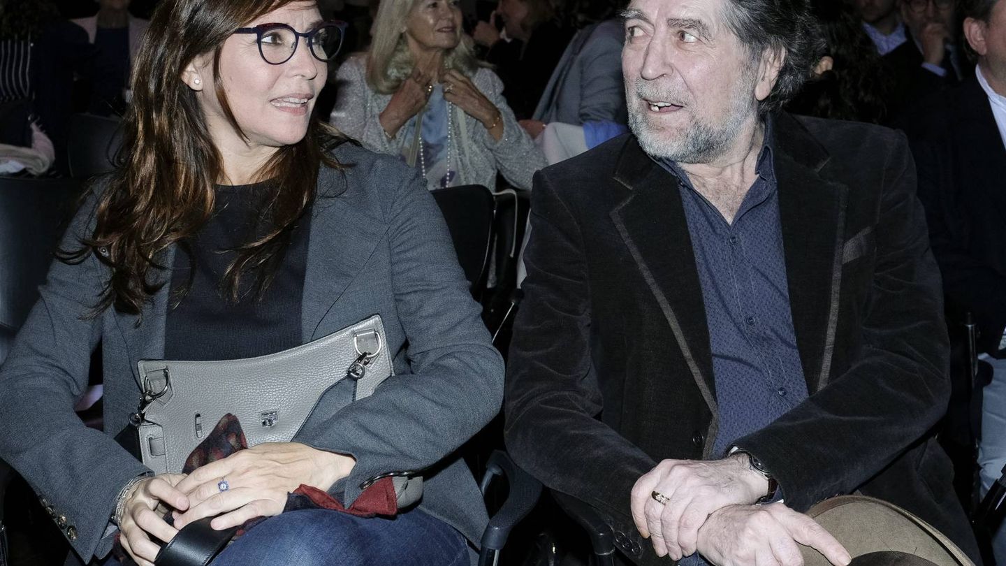 Joaquín Sabina y Jimena Coronado, en Madrid. (Cordon Press)