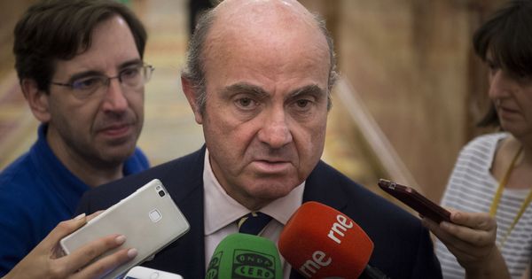 Foto: El ministro de Economía, Luis de Guindos. Foto: Efe.