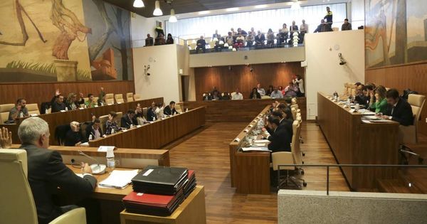 Foto: Pleno del Ayuntamiento de Leganés.
