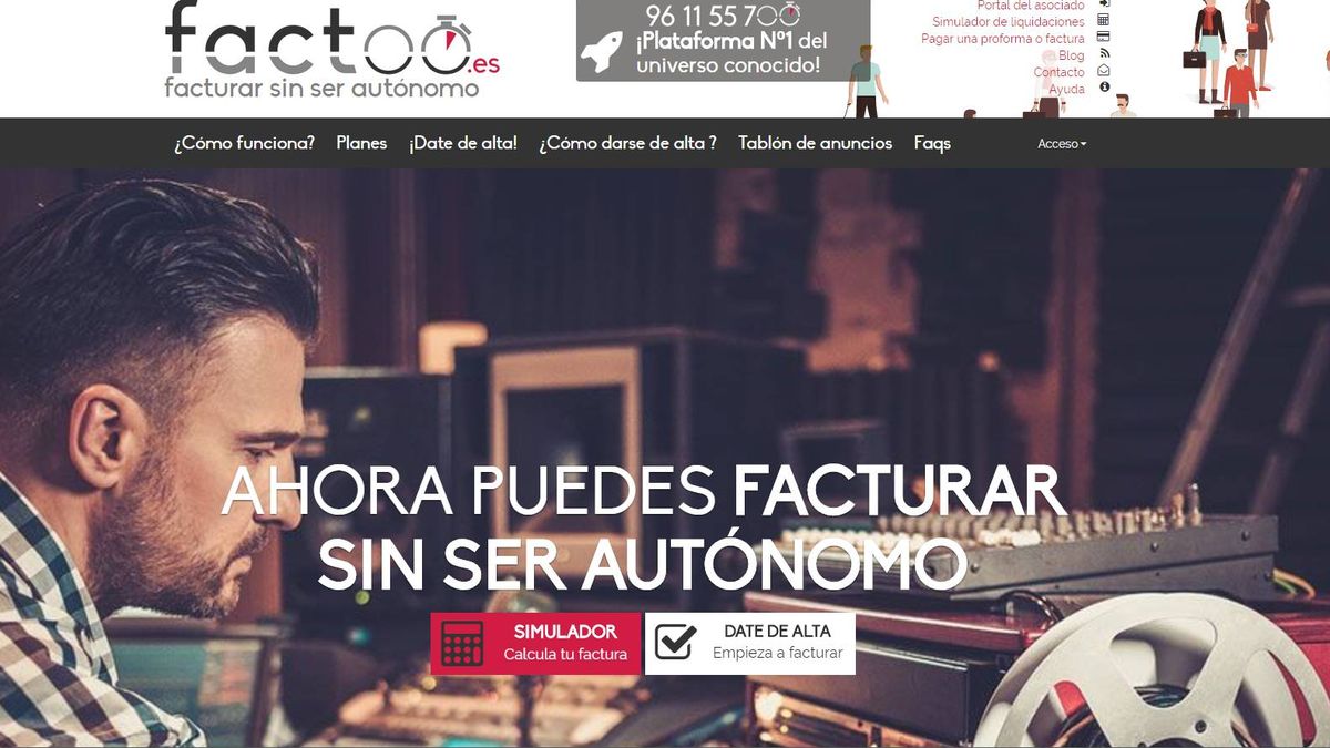 El fundador de Factoo pide 6 millones a las inspectoras de Trabajo que quieren cerrarla