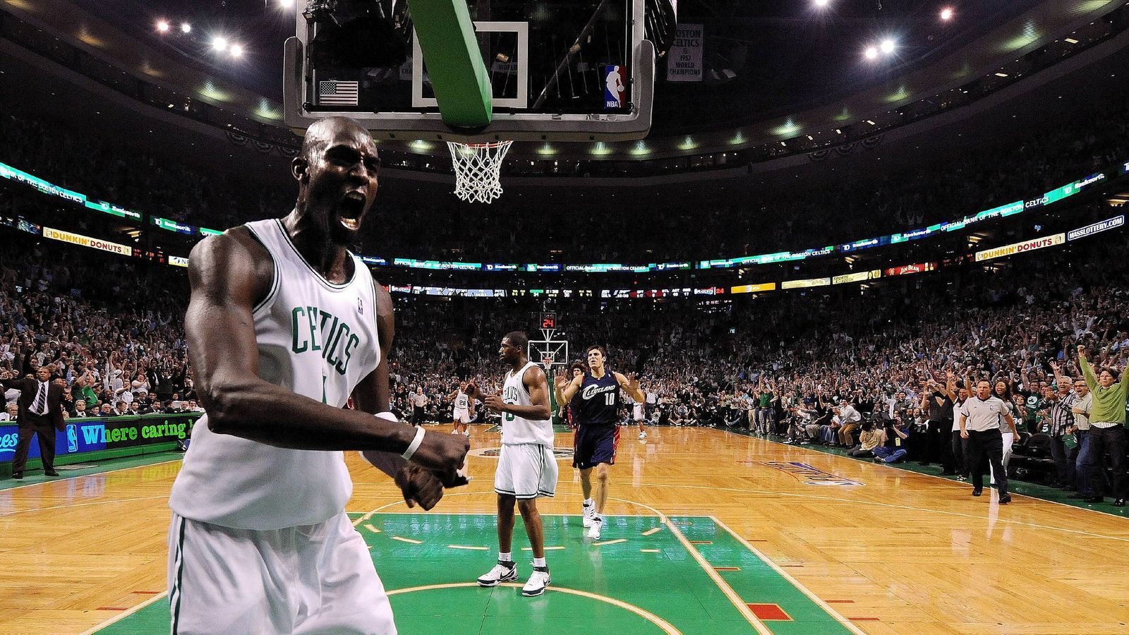 Foto: Garnett ganó su único anillo con los Celtics en 2008 (CJ Gunther/EFE)