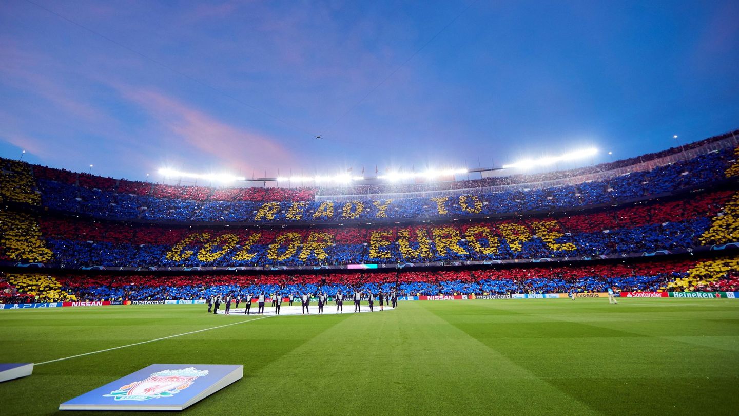 El desvencijado Camp Nou necesita una remodelación integral. (EFE/Alejandro García)