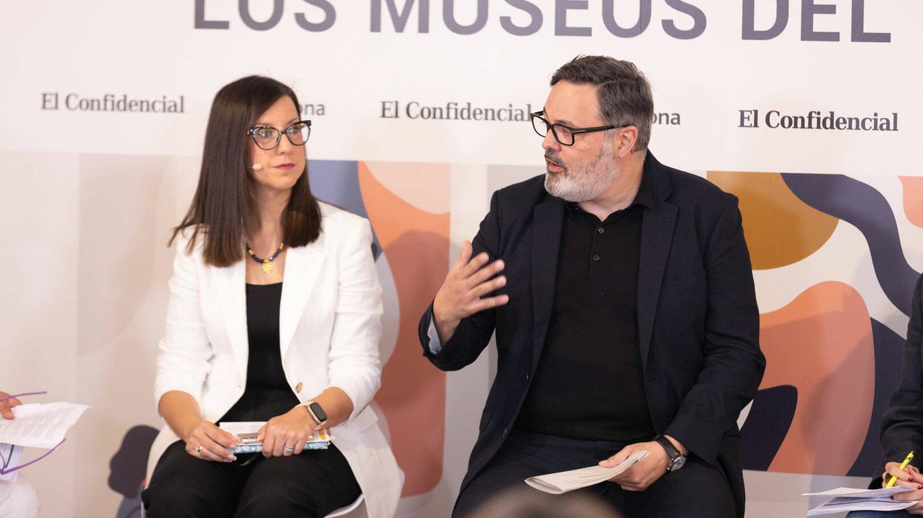 María Auxiliadora Llamas (ICOM) y Álex Manresa (Acciona Cultura).