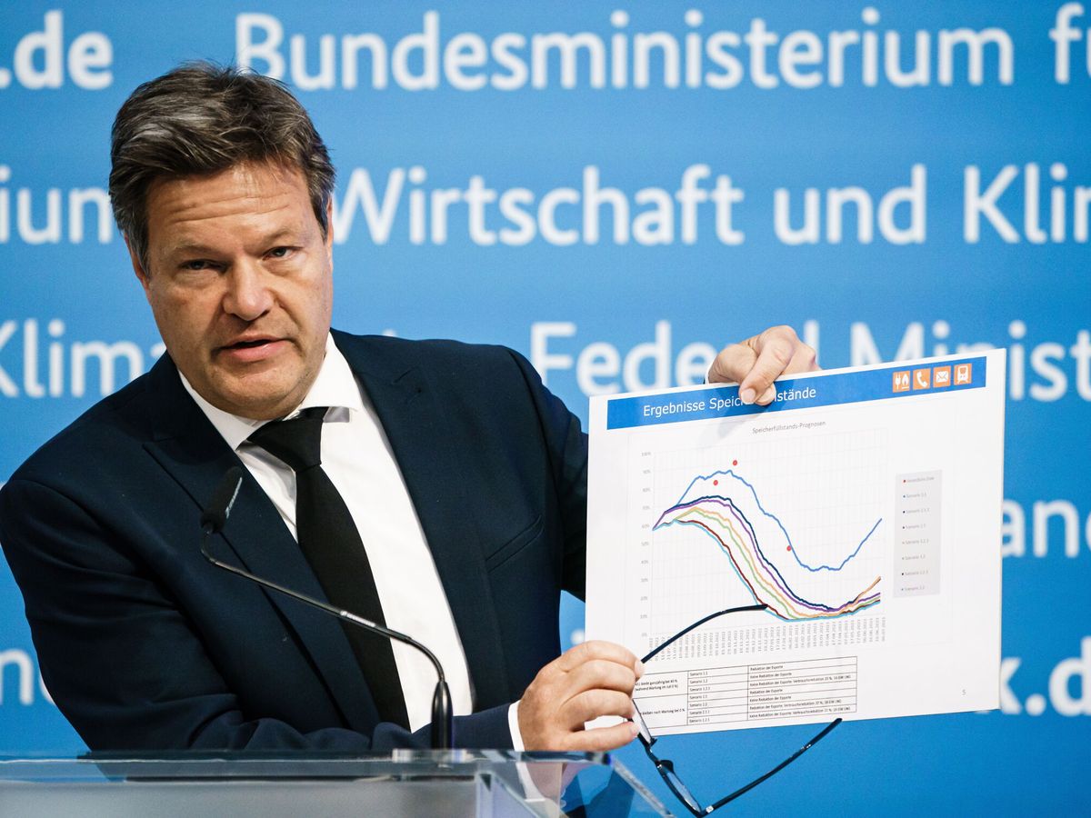 Foto: Robert Habeck, ministro alemán de Economía y Clima. (EFE/Clemens Bilan)