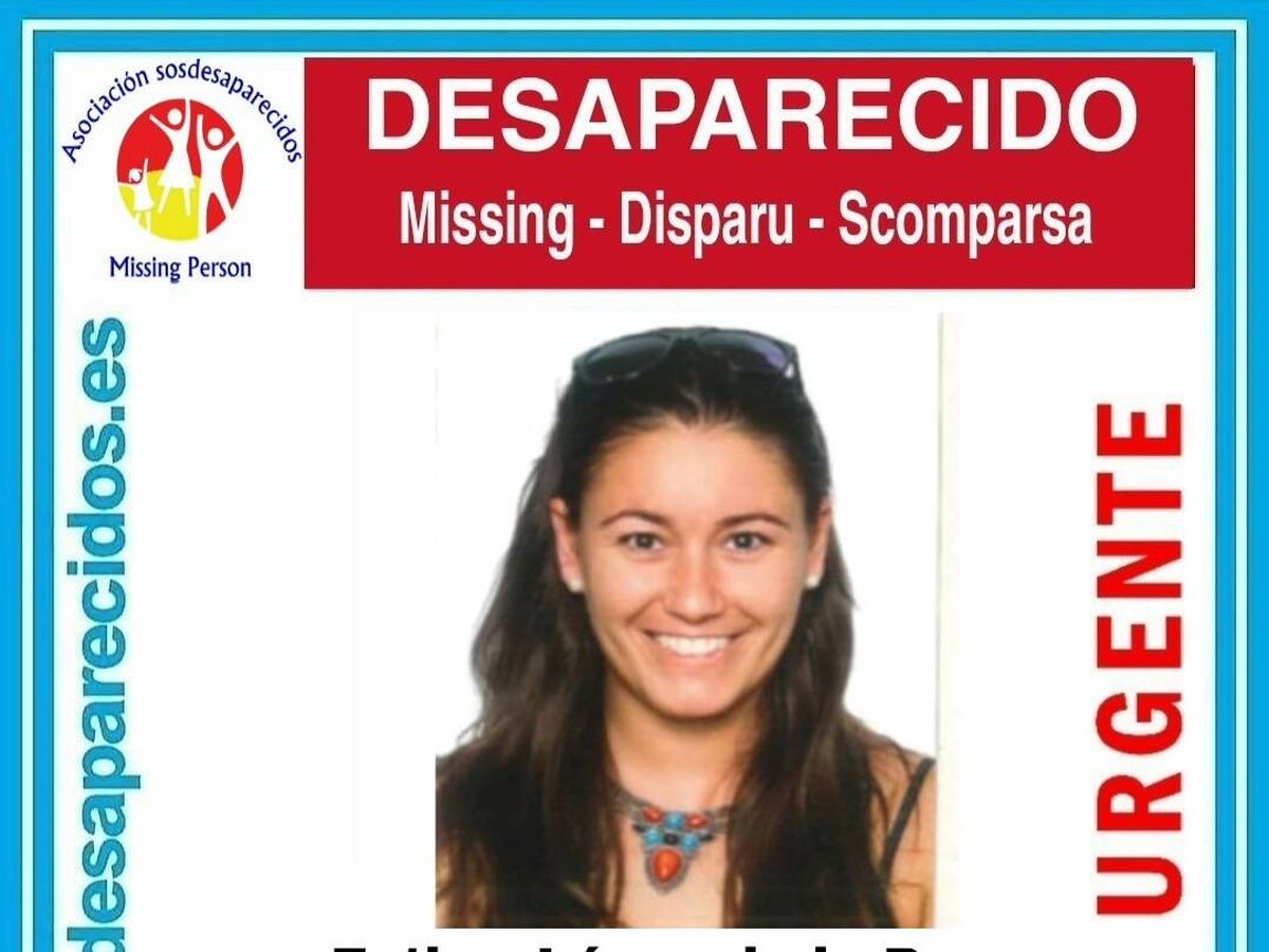 Foto: Cartel de desaparecidos.