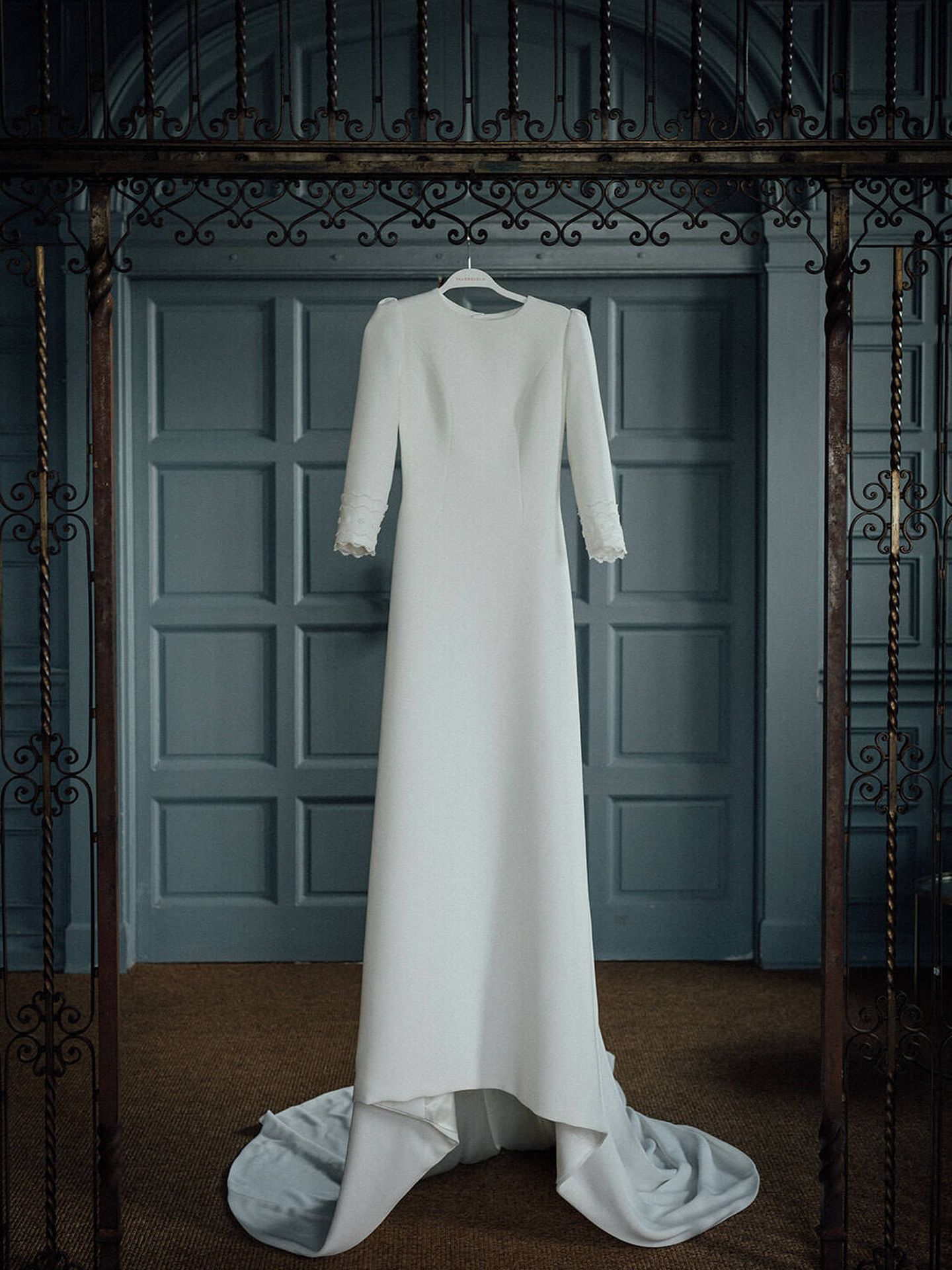 El vestido de novia de Míriam. (JFK Imagen Social)