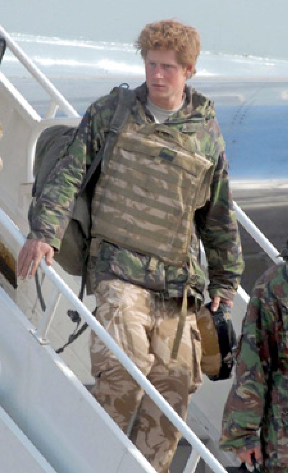 Foto: El príncipe Enrique regresa al Reino Unido tras su retirada de Afganistán