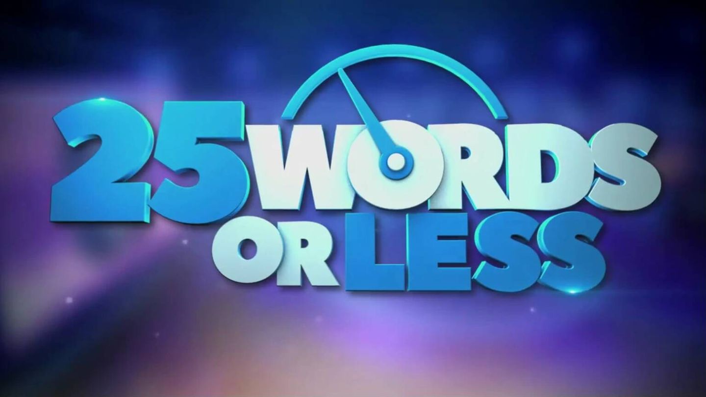 '25 Words or Less', nuevo concurso de Mediaset. (Fox)