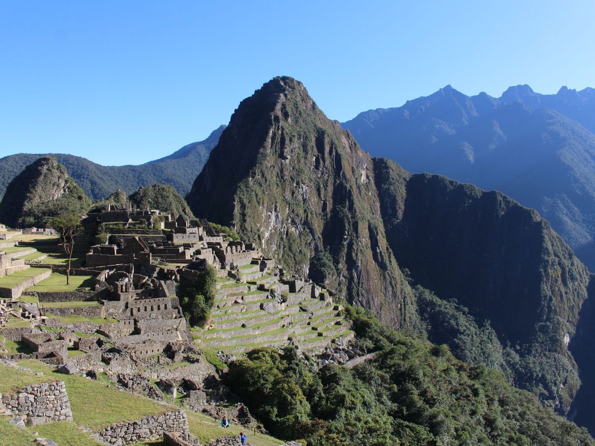 Foto:  Vista general hoy de la ciudadela prehispánica de Machu Picchu, en Perú. (EFE / Paula Bayarte)