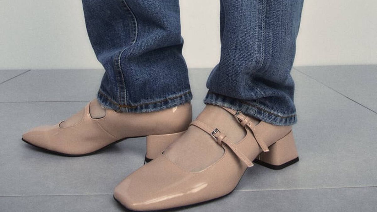 Estos zapatos de tacón cómodo de las rebajas de Zara pegan con todo