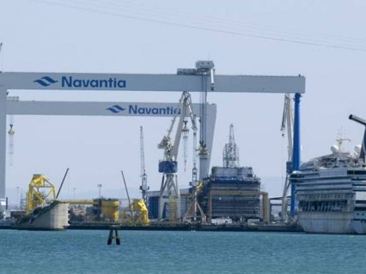 Foto: Imagen de las instalaciones de Navantia. (CCOO Cádiz)
