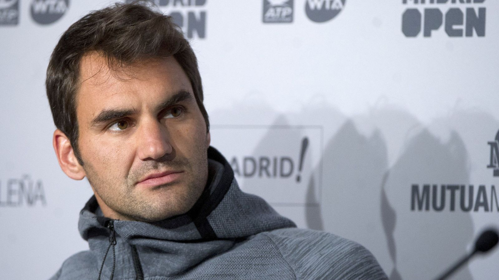 Foto: Madrid no podrá disfrutar de Federer (EFE/Chema Moya).