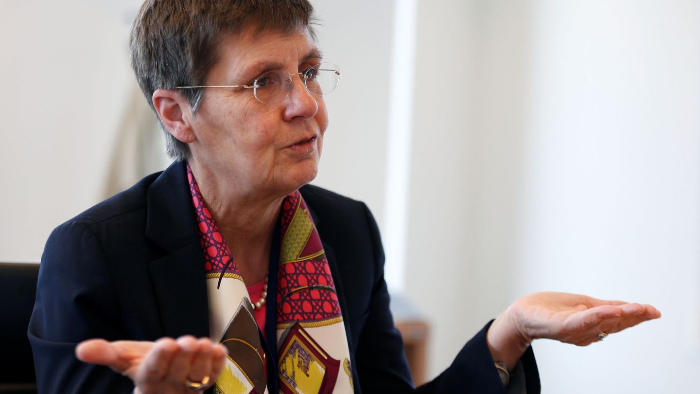 Elke König, presidenta de la Junta Única de Resolución. (Reuters)