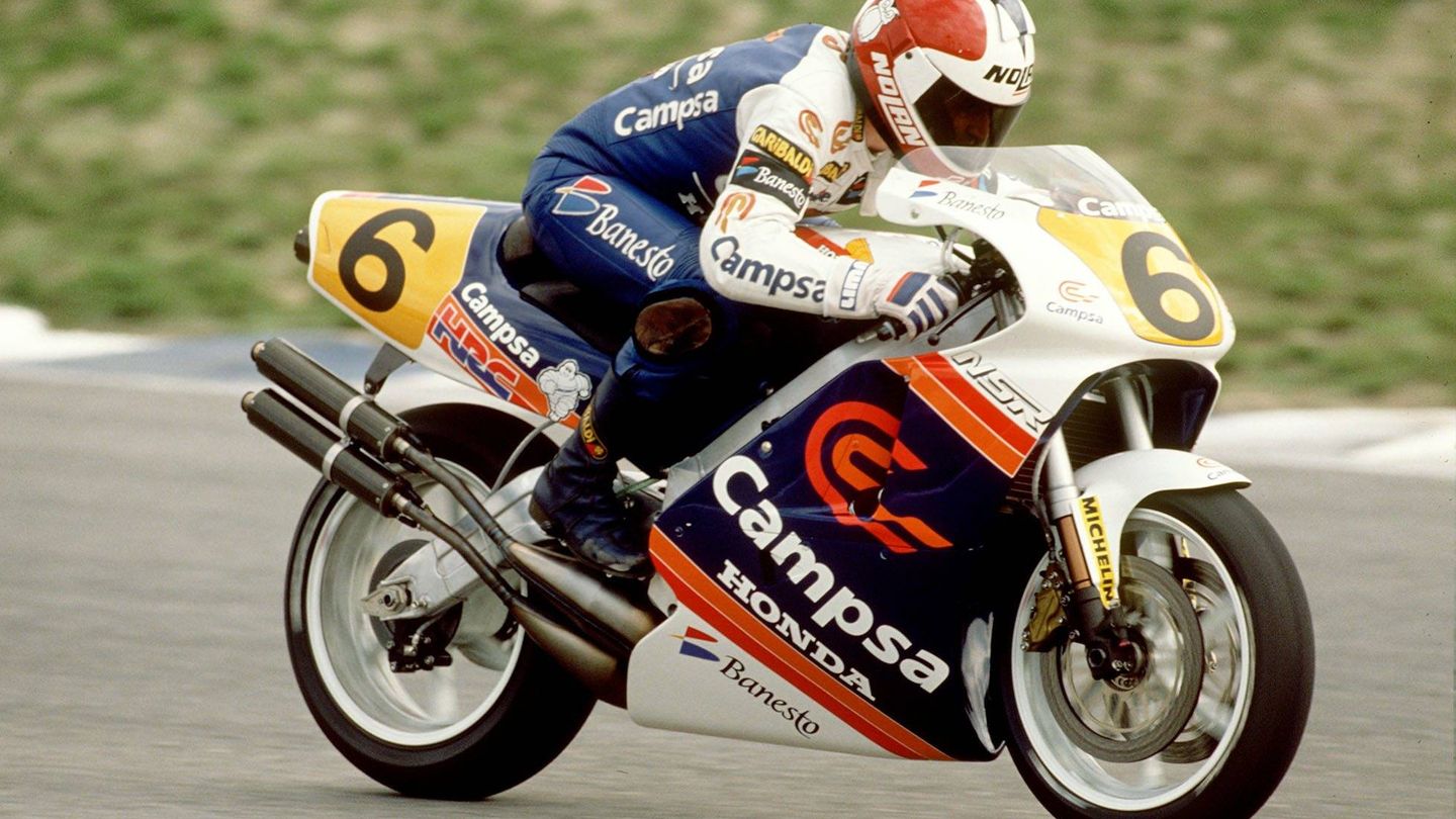 Sito Pons fue el artífice de que en España en el motociclismo se empezara a pensar en grande. (Miguelez/Sport Foto)