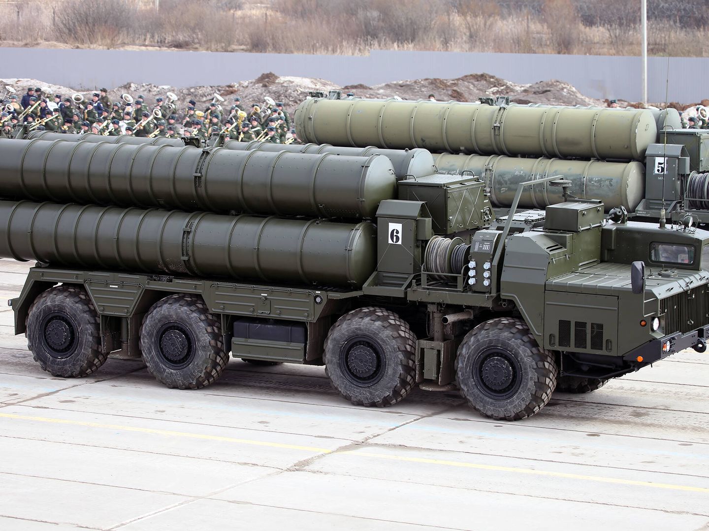 Lanzador de misiles S-400. (Vitaly V. Kuzmin)