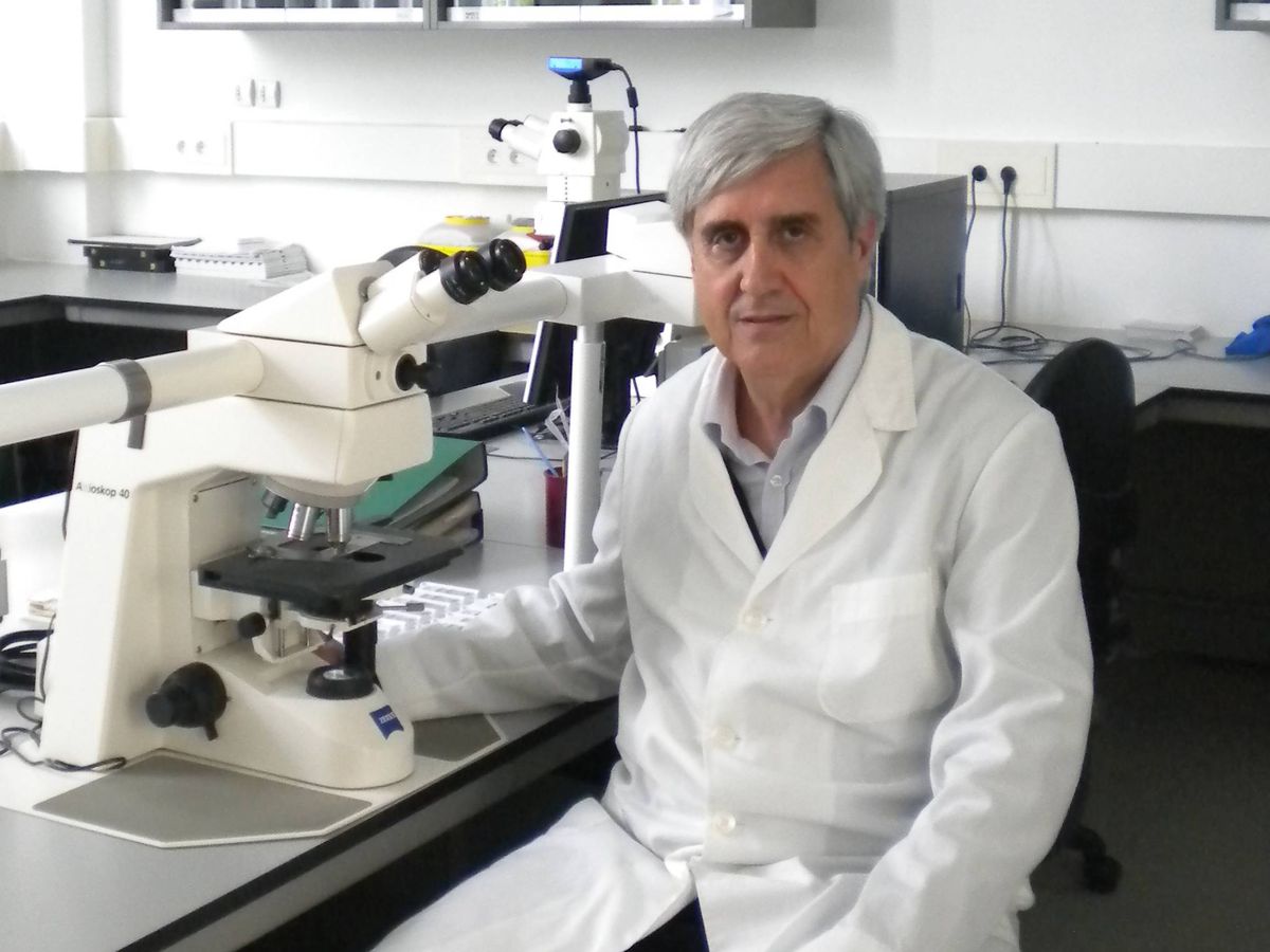 Foto: Juan José Badiola, catedrático de Veterinaria de la Universidad de Zaragoza.