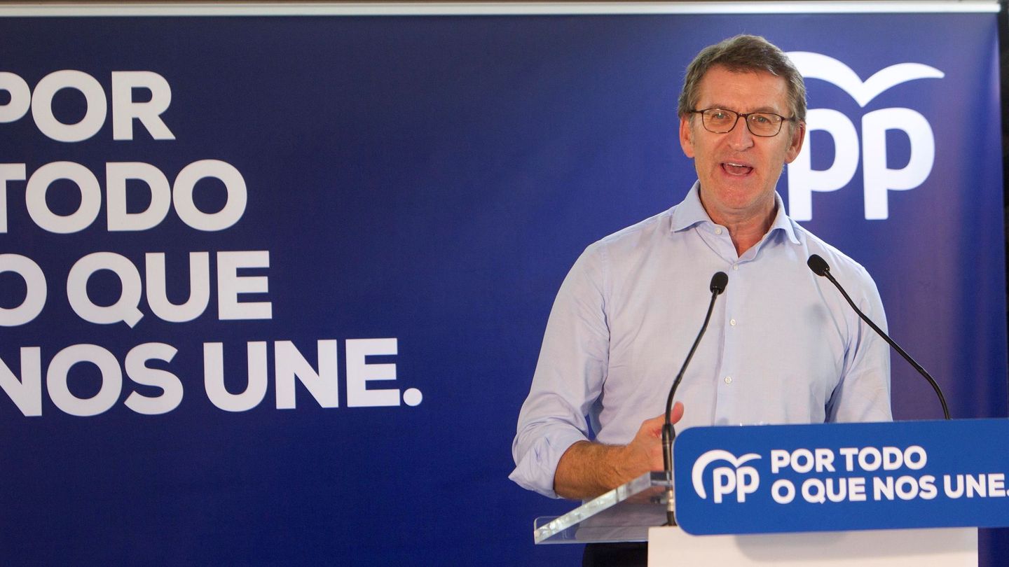 El presidente del PP de Galicia, Alberto Núñez Feijóo. (EFE)