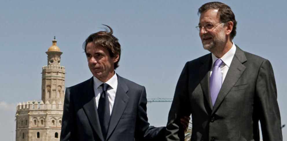 Foto: Fraga brinda ante Rajoy “por el único de nosotros que ha logrado llegar al poder: Aznar”