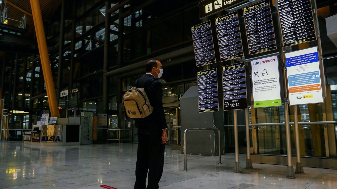 Aena registra 5,4 millones de pasajeros en septiembre, un 80% menos