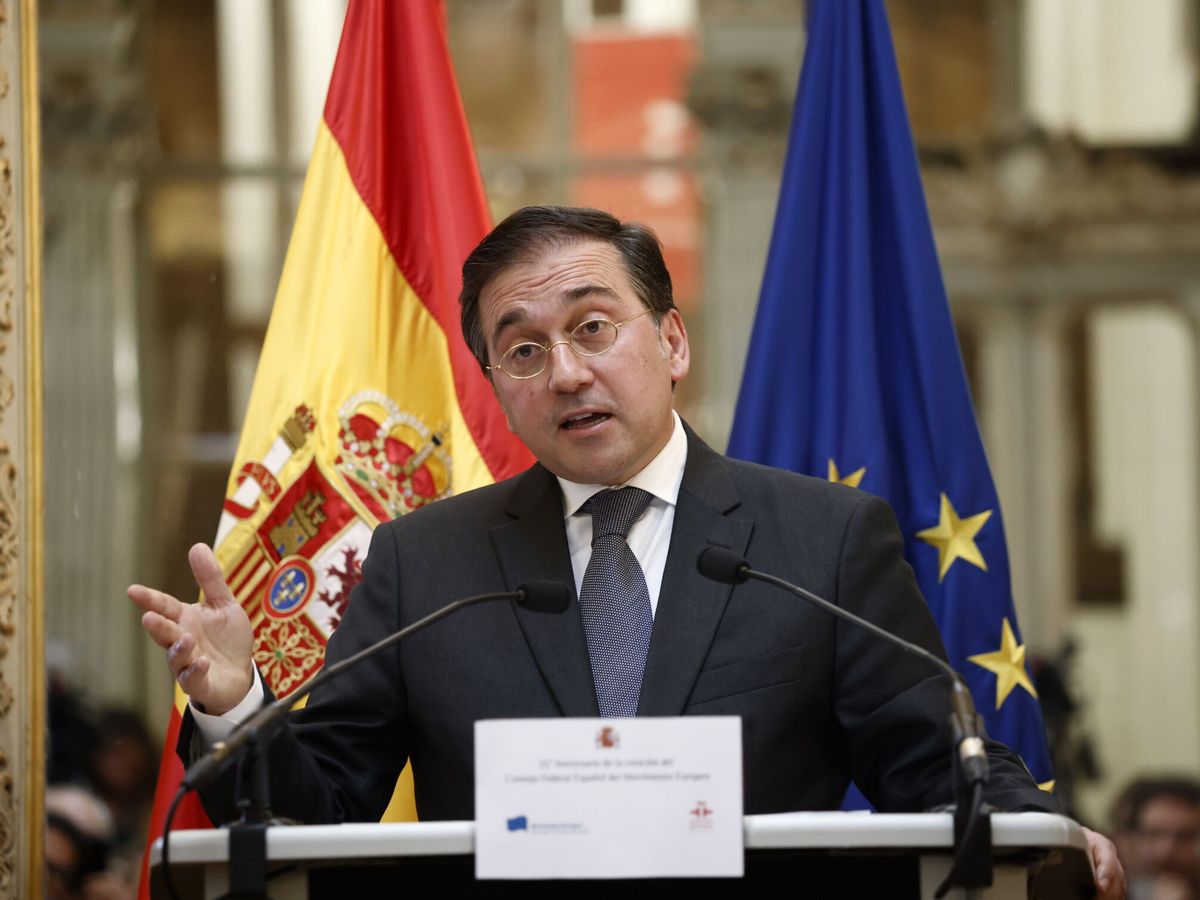 Foto: José Manuel Albares, ministro de Exteriores. (EFE/EPA/Yoan Valat)