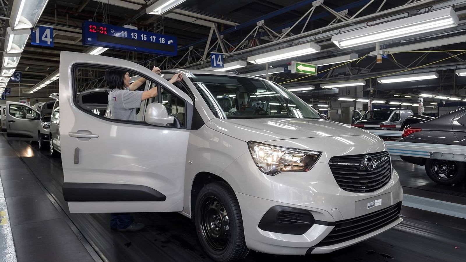 Foto: En Vigo se fabrica la tercera variante del comercial ligero de PSA, el Opel Combo desde finales de 2018. 