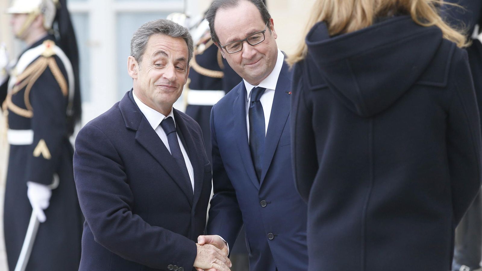 Foto: François Hollande y Nicolas Sarkozy. (EFE)