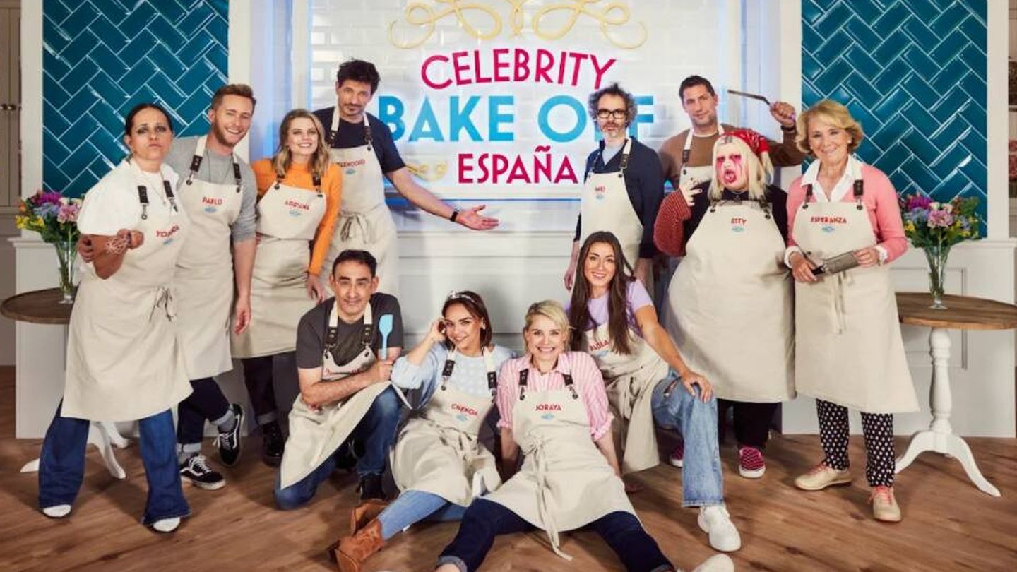 Concursantes de 'Celebrity bake off'. (Amazon Prime Video)