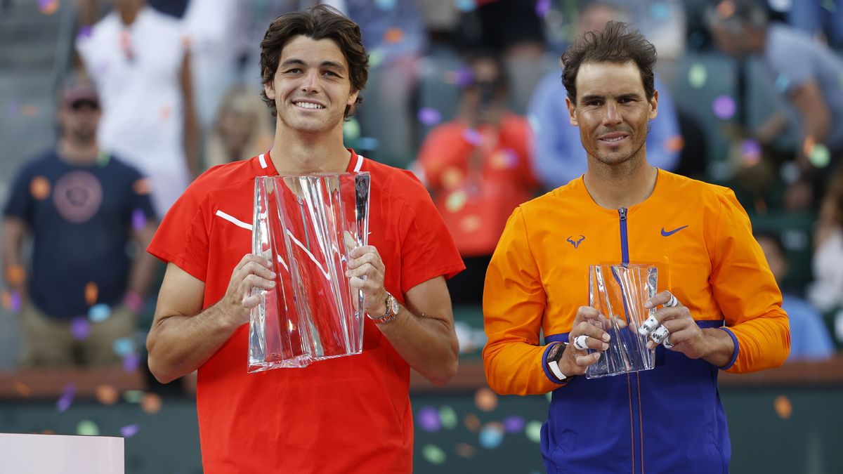 Los premios del Indian Wells: ¿cuánto dinero ganan Rafa Nadal y Taylor Fritz tras la final?