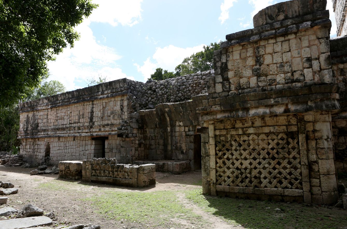 Zona de Chichen Viejo, en Chichen Itza, hoy en el municipio de Tinum, Yucatan, México. (EFE)