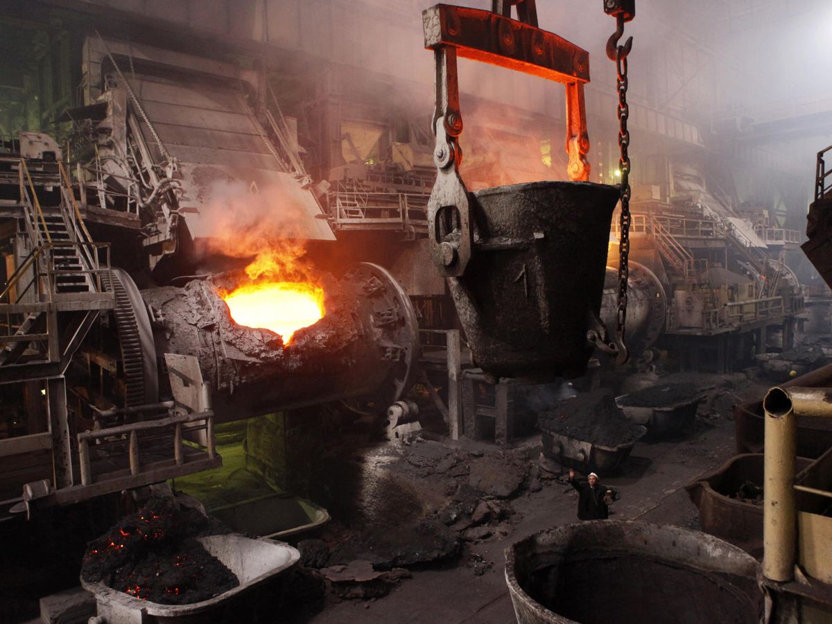 Foto: Planta de cobre de la empresa Nornickel, en Rusia. (Reuters/Ilya Naymushin)