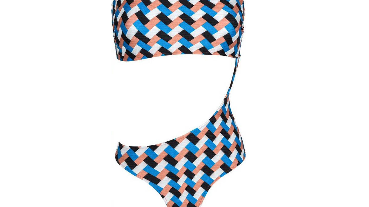 Monokini Geometric Reto de Brazilian Bikini Shop. (Cortesía)