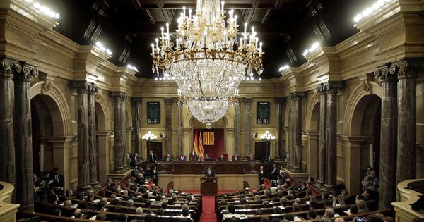Foto: El Parlament de Cataluña. (EFE)