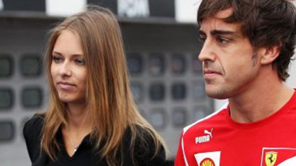 La novia de Fernando Alonso rompe su silencio