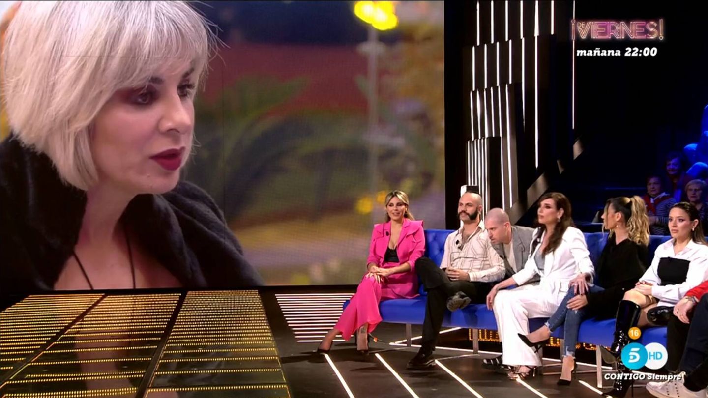 Marc Florensa, Marta Flich y Gema Aldón, en 'GH Dúo 2'. (Mediaset)