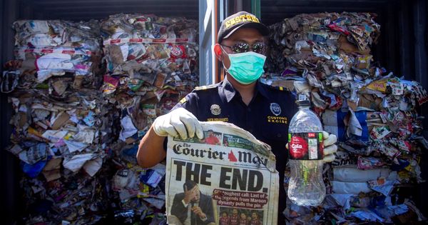 Foto: Indonesia devuelve a australia basura contaminada