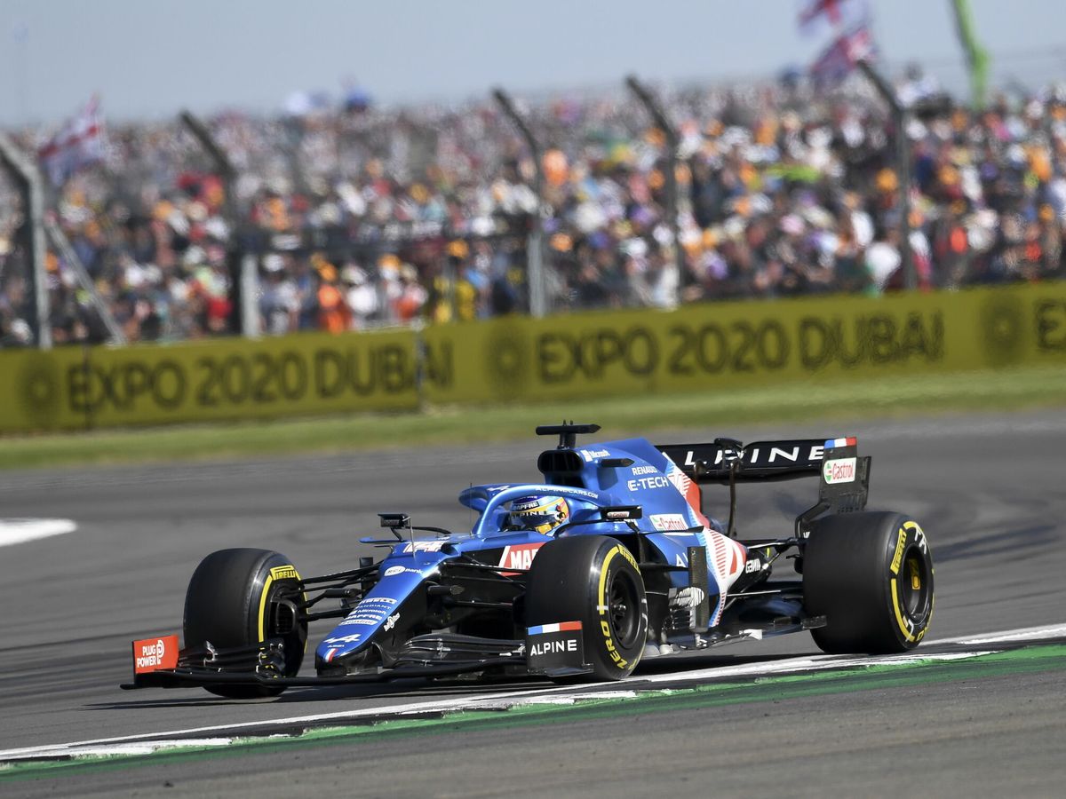 Foto: Fernando Alonso, en el circuito de Silverstone. (EFE)