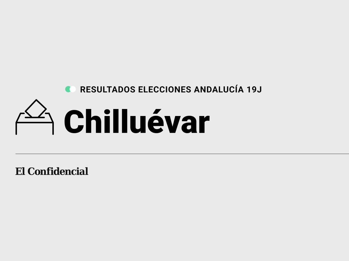 Foto: Resultados en Chilluévar, Jaén, de las elecciones de Andalucía 2022 este 19-J (C.C./Diseño EC)
