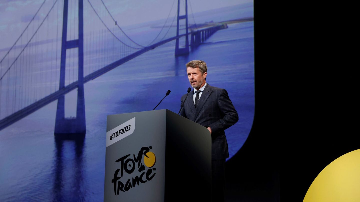 Imagen de la presentación del Tour de Francia. (EFE)
