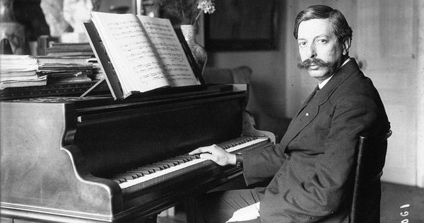Foto: El músico, en 1914. (Wikipedia)