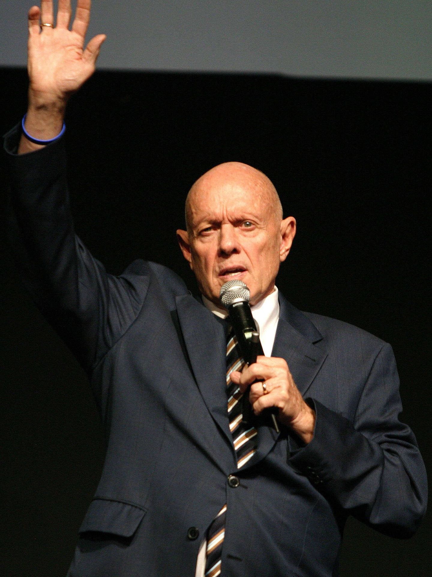 Stephen Covey en una conferencia en México. (EFE)