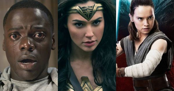 Foto: 'Déjame salir', 'Wonder Woman' y 'Star Wars: Los últimos Jedi', entre las mejores películas del año